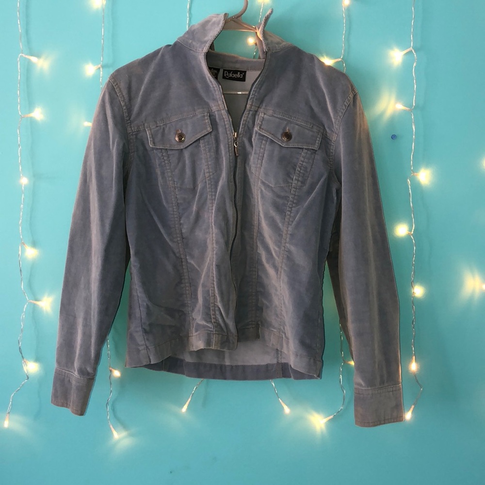 corduroy zip up jacket